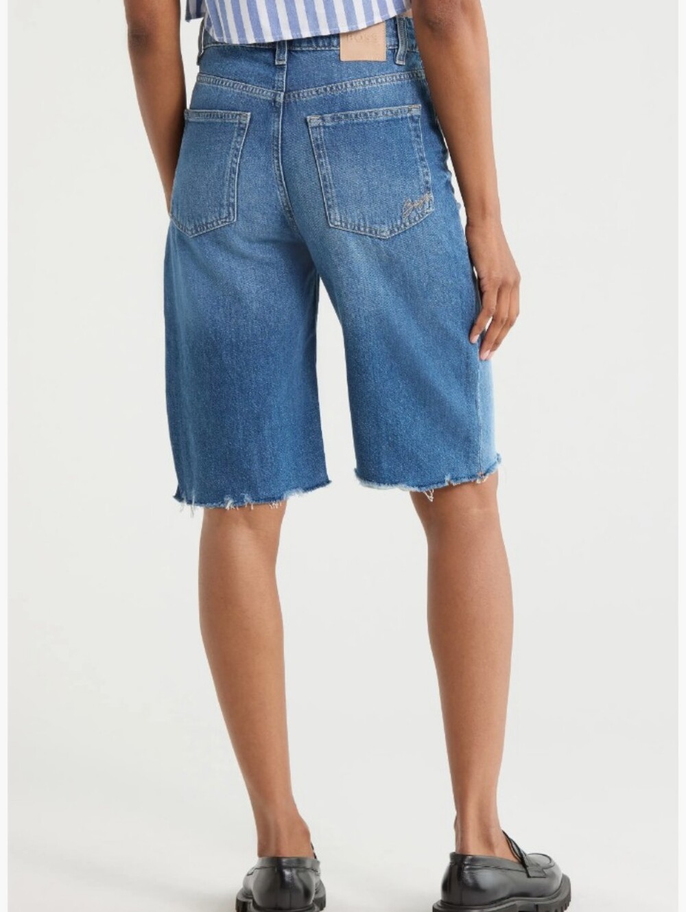 Boss Women's Denim Cut Off Shorts